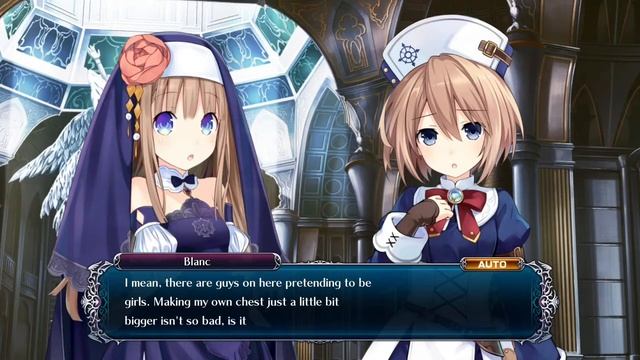Cyberdimension Neptunia: 4 Goddesses Online | Blanc's Confession смотреть онлайн