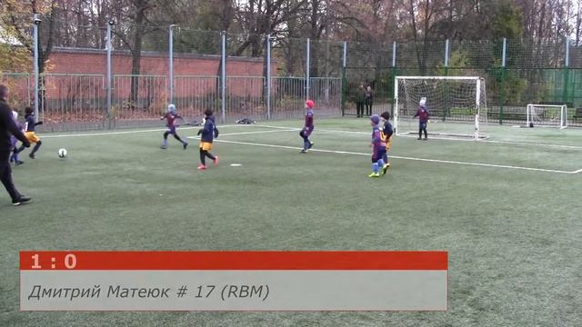 RBM : ИМПУЛЬС Осенний чемпионат ОФЛ 2009 г.р., 1 тайм смотреть онлайн