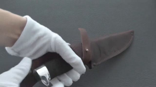 Нож Н1 (Микропористая резина, Черный дамаск) - nozh74.ru смотреть онлайн