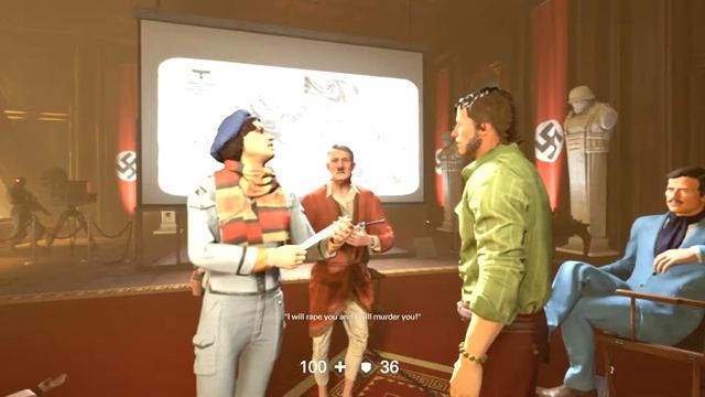 30 Minutes Of Wolfenstein 2 Gameplay On Nintendo Switch [HD]