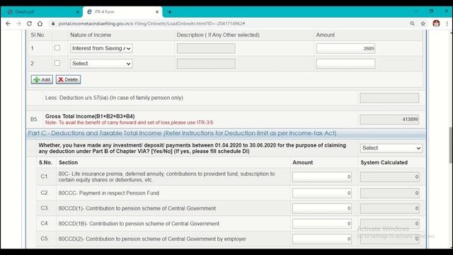 Income Tax ITR-4 LIVE e-filing Online|| New and old tax regime explained || A.Y. 2020-21 смотреть онлайн