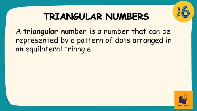 Square and Triangular Numbers | NeuroMath смотреть онлайн