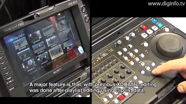 PDW-HR1 XDCAM HD422 Field Station : DigInfo смотреть онлайн