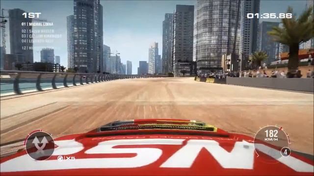 GRID 2 - Nissan Skyline GT-R R34 at Dubai смотреть онлайн