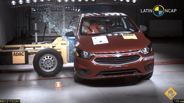 Chevrolet Onix crash test, zero stars смотреть онлайн