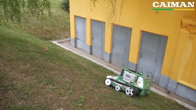 Полный обзор робота-газонокосилки  Caiman COMMANDO