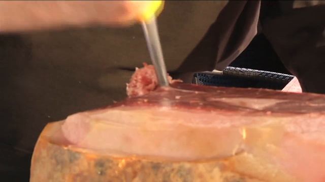 Olmeda Origenes - How to carve Jamon Iberico de Bellota Olmeda Orígenes смотреть онлайн