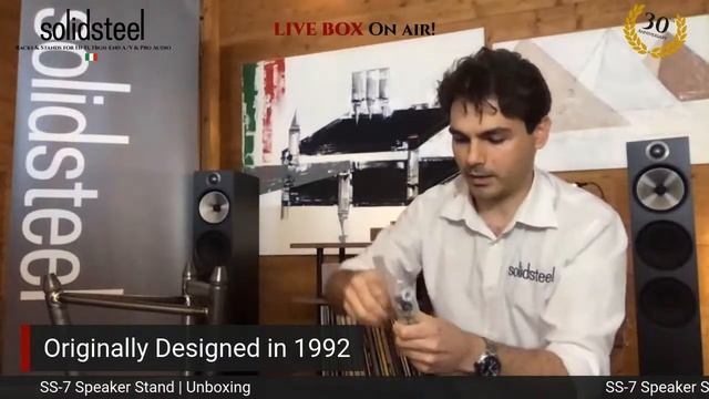 Solidsteel SS Series - Hi-Fi Speaker Stands | SS-7 Unboxing, Installation & Tips | Audiophile