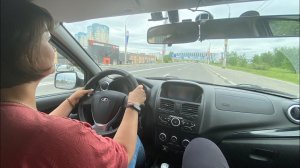 Отработка экзаменационного маршрута ГИБДД Нижний Новгород Мещера.