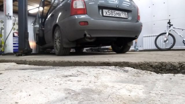 Тихий прямоточный выхлоп (Bosal 215-211) часть 2 (звук выхлопа) смотреть онлайн