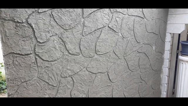 Имитация природного камня,своими руками,быстро и бюджетно!!! смотреть онлайн