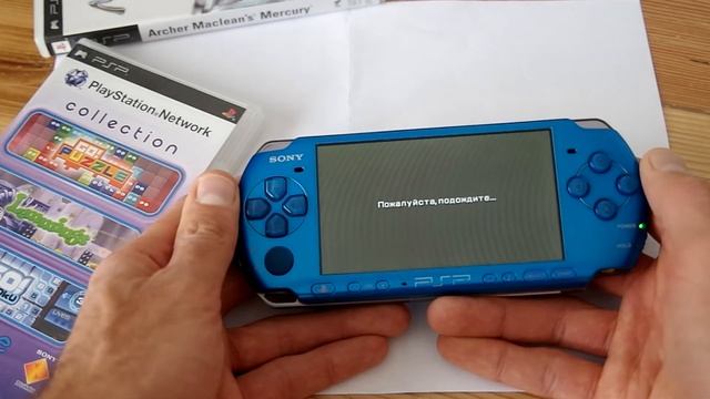 Проверка дисков PSP - Puzzle pac и Mercury. смотреть онлайн