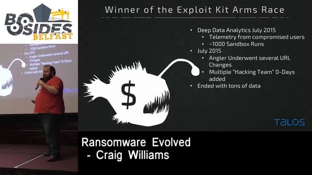 Craig Williams - Ransomware Evolved смотреть онлайн