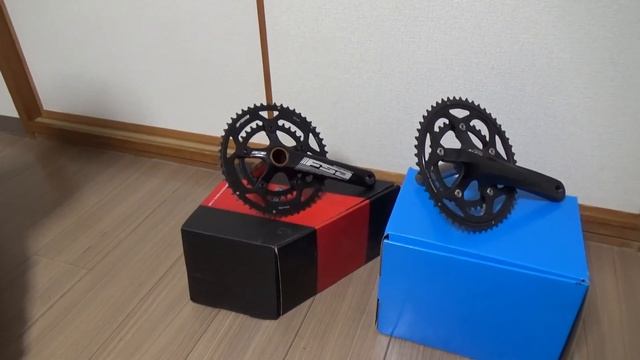 ロ－ドバイククランクFSAとシマノの違い