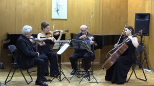 Юбилейный концерт Квартета имени Комитаса в ГБУДО г. Москвы "ДМШ им. А.И.Хачатуряна"