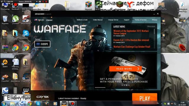 WarFace | как играть в WarFace на европейском сервере)2015 смотреть онлайн
