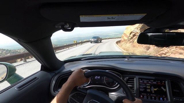 HOW DOES THE WIDEBODY CHALLENGER HANDLE NARROW MOUNTAIN ROADS??? смотреть онлайн