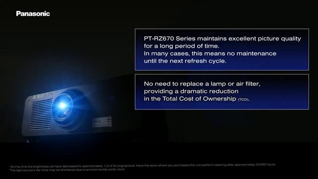 Panasonic PT RZ670 Serisi 1-Chip DLP Lazer Fosfor Projektör смотреть онлайн
