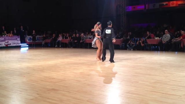 Rosenko Dmytro - Granko Nataliia Solo Samba Ljubljana Open 2012 смотреть онлайн