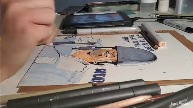 Drawing Soldier from Team Fortress 2 part 2 смотреть онлайн