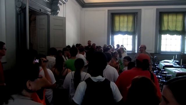 Plymouth Fife & Drum Corps Inside Independence Hall, Yankee Doodle. смотреть онлайн