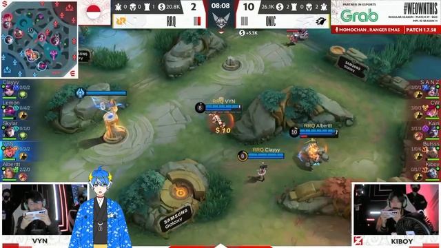 【MPL ID S11 WEEK 5】HAYA KAIRI NGAMUK, INHIBITOR TOWER AJA DITEMBUS | RRQ VS ONIC MATCH 2 смотреть онлайн