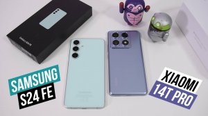Samsung Galaxy S24 FE  - Xiaomi 14T Pro