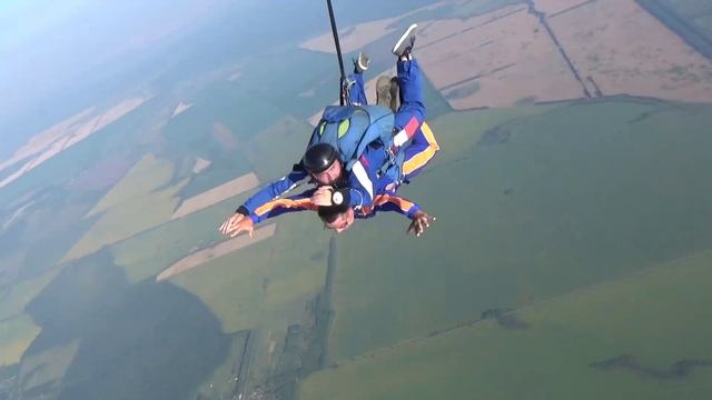 Активный отдых. Прыжок с парашюта. смотреть онлайн