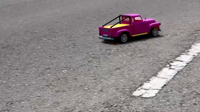 MyRCCar 3D Printed Old Pickup Body (GasMonkVersion) For 1/10 RC Car, Including MyRCCar Chassis