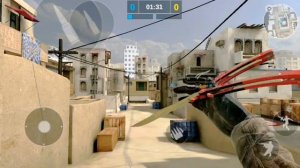 Butterfly Knife Animation.  Counter Attack, CS:GO MOBILE. #01