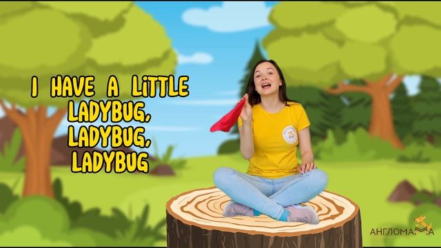 I have a little ladybug, finger play смотреть онлайн