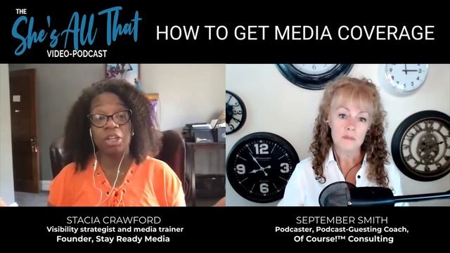 How to Get TV Media Coverage - Get Ready, Stay Ready - w Stacia Crawford смотреть онлайн