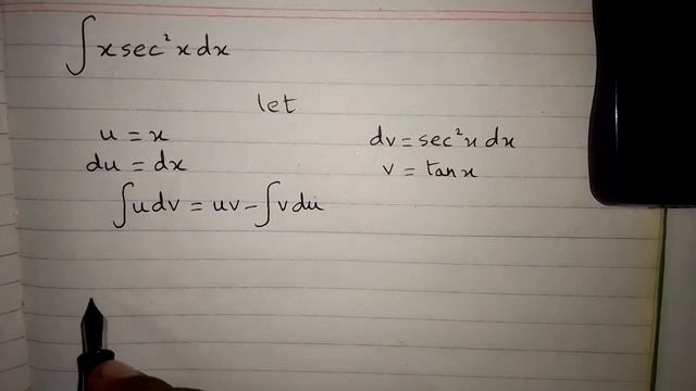 Integral of x sec^2 x || Integration by parts смотреть онлайн