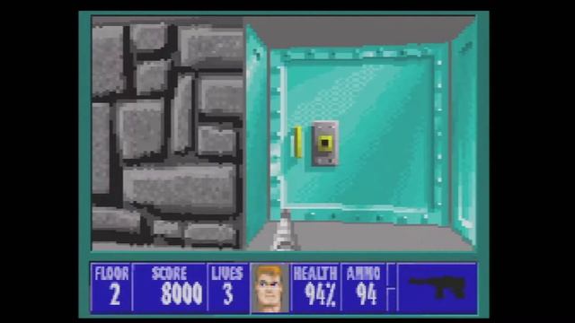 Wolfenstein 3D /Gameboy Advance / Gameboy Player RGB Framemeister