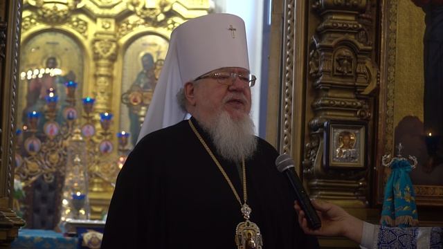 Слово в престольный праздник Знаменского кафедрального собора г. Борисоглебска смотреть онлайн