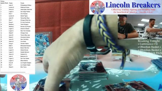 Lincoln Breakers Live Break 7/18