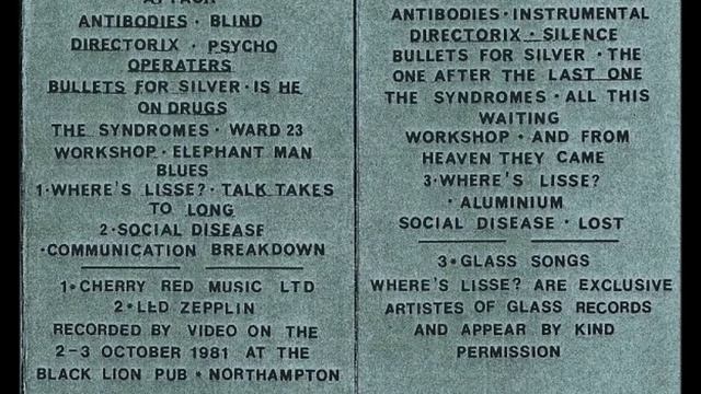 The Syndromes - All This Waiting [1982] Post-Punk/New Wave смотреть онлайн