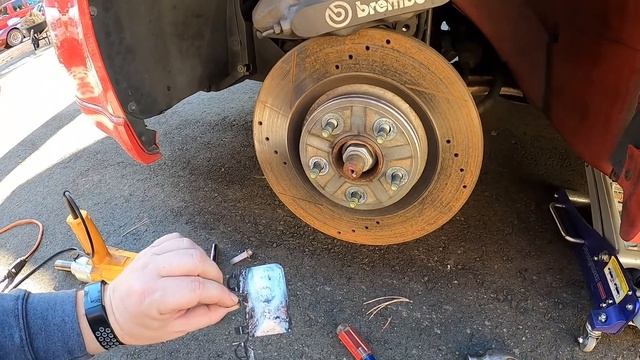 Fixing the Brakes on the Red Cars (IROC, Cobalt SS)... смотреть онлайн