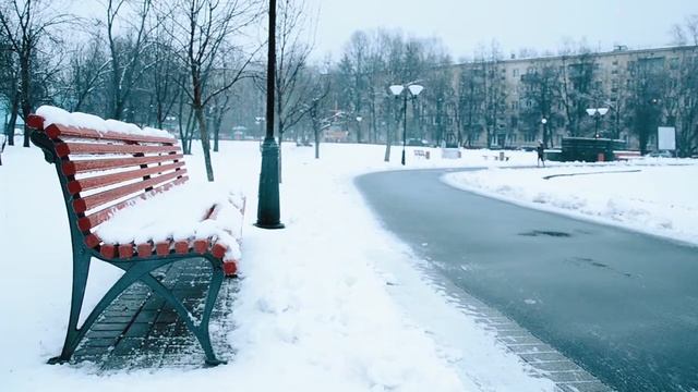 Зима в апреле. Winter In April.