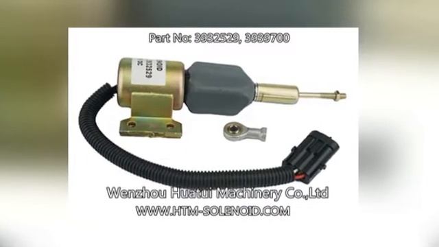 12V Solenoid Valve For CUMMINS Diesel Engine Parts 4BT 6BT 3932529 3939700 SA-4756-12 смотреть онлайн