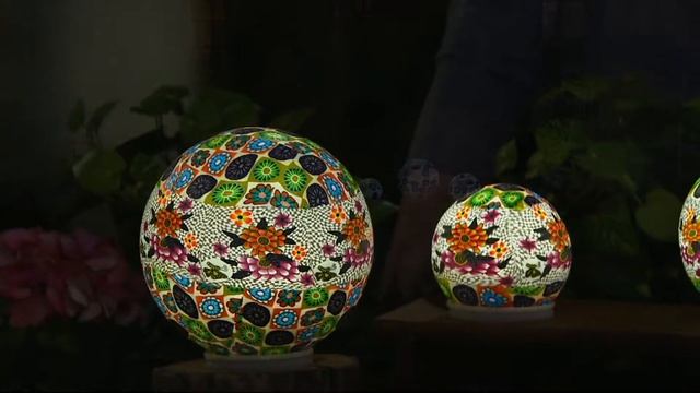 Plow & Hearth Set of 3 Illuminated Globes with Polymer Design on QVC смотреть онлайн