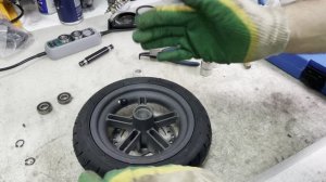 Замена задних подшипников Xiaomi m365, 1S, pro, pro 2, essential.