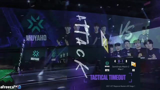 MUYAHO vs. NUTURN | Regional Masters KR DAY 6 Semifinals Match 1 MAP 2 | 2021 VCT KR Stage 1 смотреть онлайн