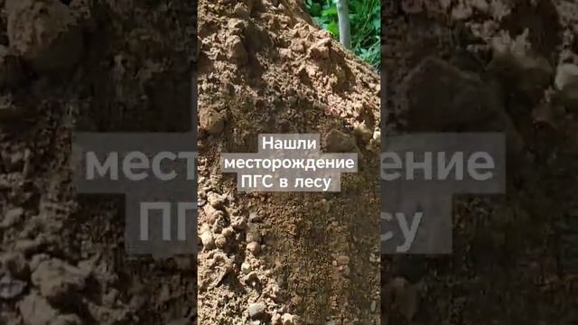 Нашли месторождение песчано-гравийной смеси (пгс) в лесу. смотреть онлайн