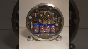 Ламповые часы Неоника МОТО