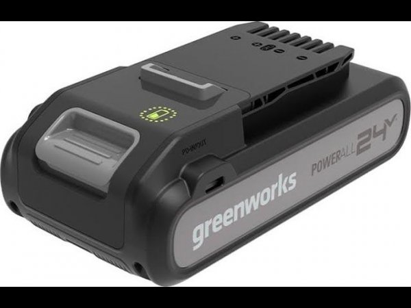 Новые аккумуляторы Greenworks 24V