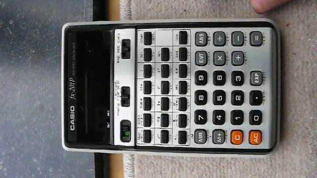 Casio Fx-201 Calculator in Action! смотреть онлайн