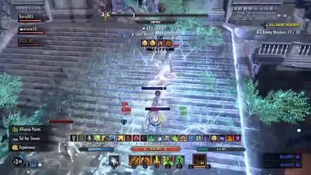 Eso pvp Stamina warden - 2 v X - 4 v X Clockwork City смотреть онлайн