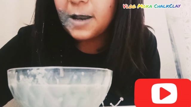 MUKBANG ASMR Clay eating #clay #chalk #мел #глина смотреть онлайн
