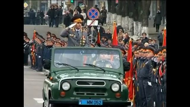 Парад 20 ой годовщины образования милиции ПМР (Часть 1) смотреть онлайн
